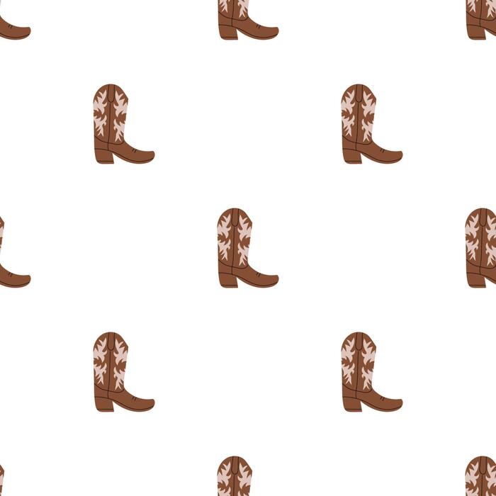 Cowboy Boot Pattern Vector Art, Icons, and Graphics for Free Download