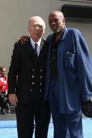 LOS ANGELES, MAY 10 - Bernie Kopell, Lou Gossett Jr at the Princess Cruises Receive Honorary Star Plaque as Friend of the Hollywood Walk Of Fame at Dolby Theater on May 10, 2018 in Los Angeles, CA photo