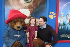 LOS ANGELES, JAN 6 - Brett Dalton, Daughter at the Paddington 2 US Premiere at Village Theater on January 6, 2018 in Westwood, CA photo