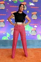 LOS ANGELES, APR 9 - Brie Bella at the 2022 Kids Choice Awards at Barker Hanger on April 9, 2022 in Santa Monica, CA photo