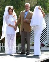 LOS ANGELES, APR 14 - Bobbie Eakes, John McCook, Jennifer Gareis at the Home and Family Celebrates Bold and Beautifuls 30 Years at Universal Studios Back Lot on April 14, 2017 in Los Angeles, CA photo