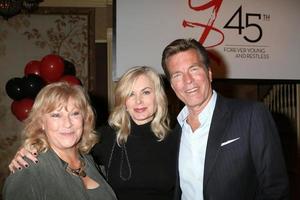 LOS ANGELES, MAR 26 - Beth Maitland, Eileen Davidson, Peter Bergman at the The Young and The Restless Celebrate 45th Anniversary at CBS Television City on March 26, 2018 in Los Angeles, CA photo