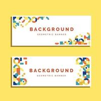 Background Pattern Vector Geomatric Banner