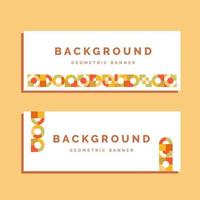 Background Pattern Vector Geomatric Banner