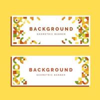 Background Pattern Vector Geomatric Banner