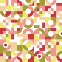 Color Geometric Pattern Background Vector