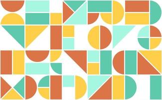 Color Geometric Pattern Background Vector