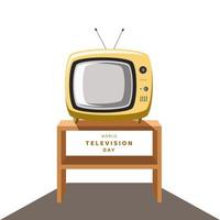 World Television Day Illustration Vector