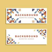 Background Pattern Vector Geomatric Banner