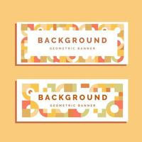 Background Pattern Vector Geomatric Banner