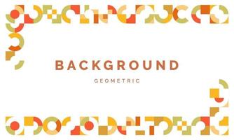 Color Geometric Pattern Background Vector