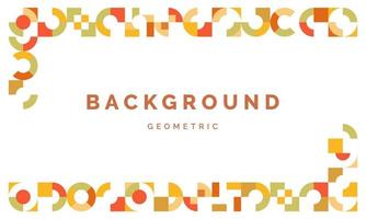 Color Geometric Pattern Background Vector