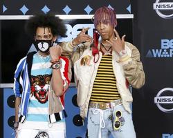 LOS ANGELES, JUN 25 - Ayo and Teo at the BET Awards 2017 at the Microsoft Theater on June 25, 2017 in Los Angeles, CA photo