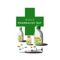 World Pharmacist Day vector