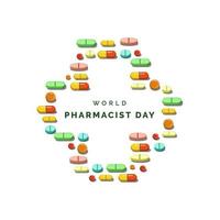 World Pharmacist Day vector