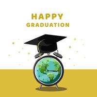 Graduation vector illustration