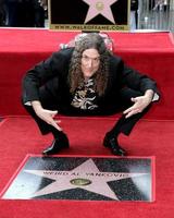 LOS ANGELES, AUG 27 - Alfred Yankovic, Weird Al Yankovic at the Weird Al Yankovic Star Ceremony on the Hollywood Walk of Fame on August 27, 2018 in Los Angeles, CA photo