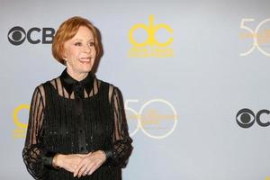 LOS ANGELES, OCT 4 - Carol Burnett at the Carol Burnett 50th Anniversary Special Arrivals at the CBS Television City on October 4, 2017 in Los Angeles, CA photo