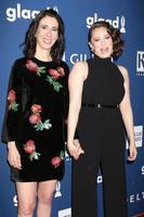 LOS ANGELES, APR 12 - Aline Brosh McKenna, Rachel Bloom at GLAAD Media Awards Los Angeles at Beverly Hilton Hotel on April 12, 2018 in Beverly Hills, CA photo