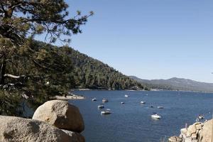 LOS ANGELES, JUL 1 - Big Bear Lake at the Scenic view at the BIg Bear Lake on July 1, 2017 in Big Bear, CA photo