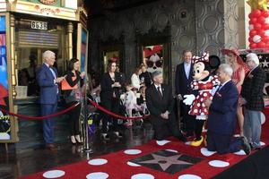 LOS ANGELES, JAN 22 - Bob Iger, Minnie Mouse, Katy Perry at the Minnie Mouse Star Ceremony on the Hollywood Walk of Fame on January 22, 2018 in Hollywood, CA photo