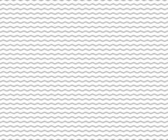 Wave, zigzag lines pattern. Black wavy line on white background. Texture vector - illustration