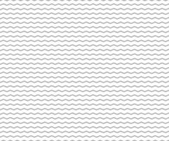 Wave, zigzag lines pattern. Black wavy line on white background. Texture vector - illustration