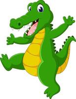 cute Crocodile cartoon vector