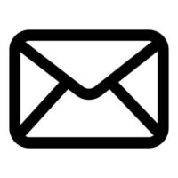 envelope icon ui vector