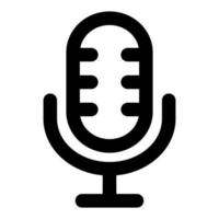 microphone icon ui vector