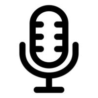 microphone icon ui vector