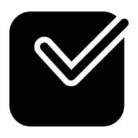 checkmark icon ui vector