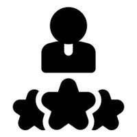 rating icon ui vector