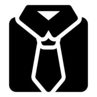 icono de traje de interfaz de usuario vector