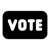 vote icon ui vector