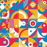 Geometric Seamless Pattern vector