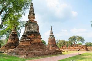 Wat Phra Sri Sanphet Temple in the precinct of Sukhothai Historical Park, a UNESCO World Heritage Site in Thailand photo