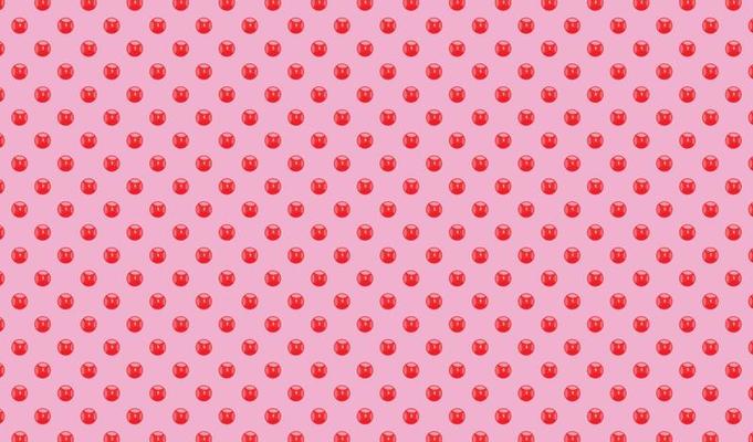 cherry berry polkadots seamless pattern sweet girly pink background