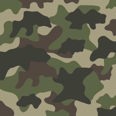 abstract brush art camouflage green jungle pattern military background ready for your design