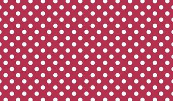polkadots seamless pattern red wide background vector