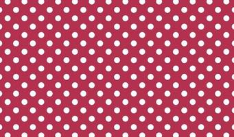 polkadots seamless pattern red wide background vector