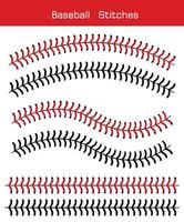 Baseball  Stitches  on a white background , vector design