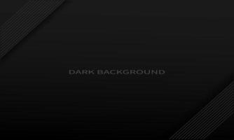 dark background with abstract lines on the top left and bottom right for covers, banners, posters, billboards vector