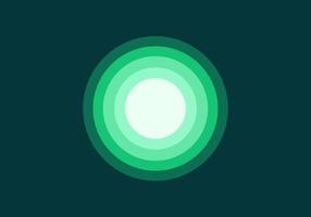 Pastel green spectrum gradient color vector