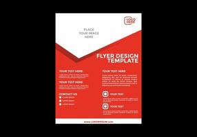 Unique and colorful editable flyer design vector