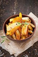 French fries potato wedges photo