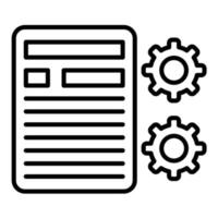 Article Seetings Line Icon vector