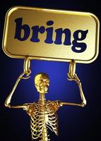 bring word and golden skeleton photo