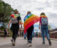 Assisi, Italy, 2022-March for peace against all war photo