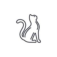 creative Cat icon vector design